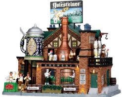 ohgreen Lemax Kerstdorpen|Yulesteiner brouwerij, met 4,5v adapter (aa)