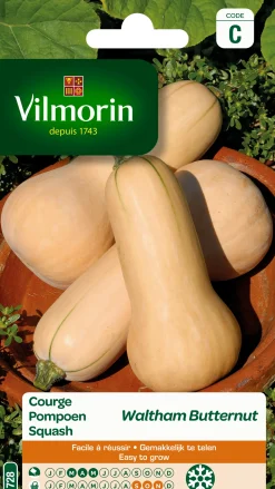 ohgreen Zaden|Ecocheques|Zaden pompoen waltham butternut 2g