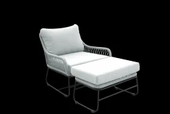 ohgreen Tuinmeubelen|Zetel Rio met voetbank