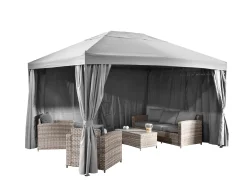 ohgreen Pergola En Zonnetent|Zonnetent Hanson grijs