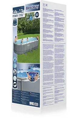 ohgreen Zwemmen|Zwembad Power Steel oval pool set